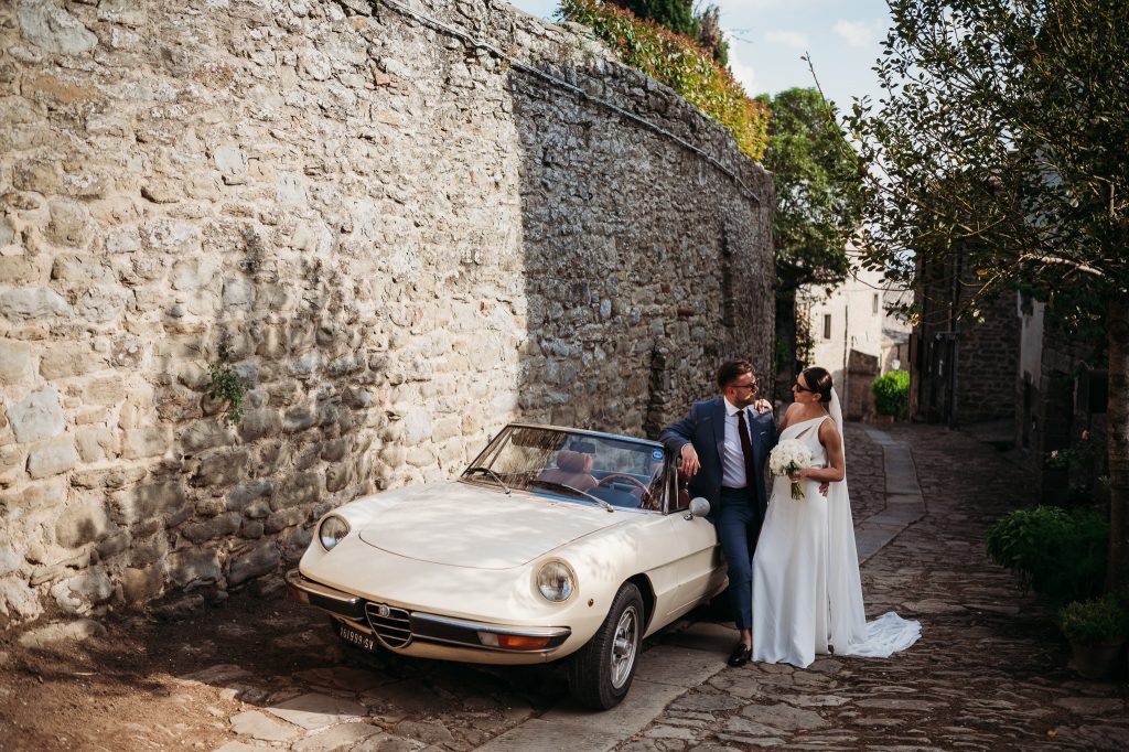Natalia i Krzysztof. Sesja ślubna wykonana w Toskani. Ślub Polaków we włoszech.